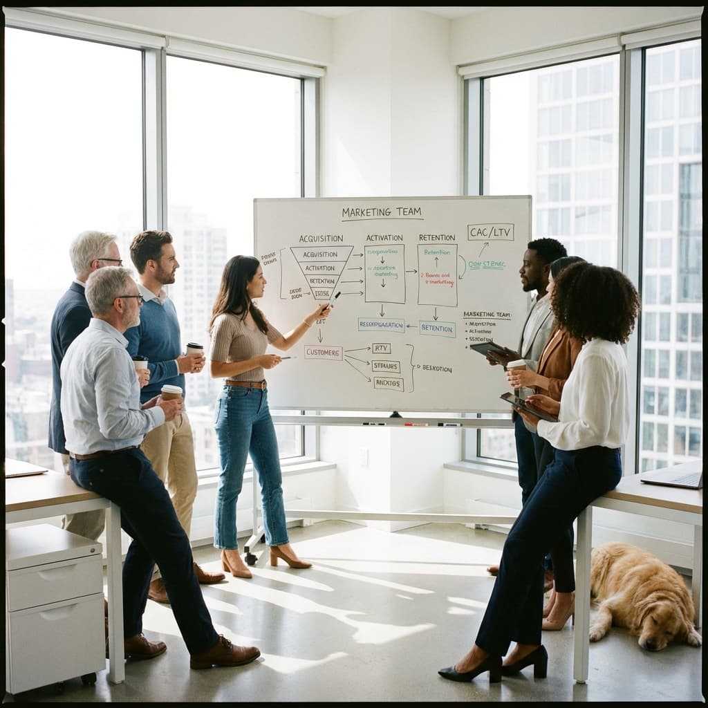 Marketing Strategy Team Meeting